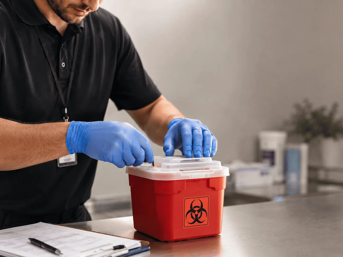 Why choose Sharps Waste Disposal in Nadeau, MI